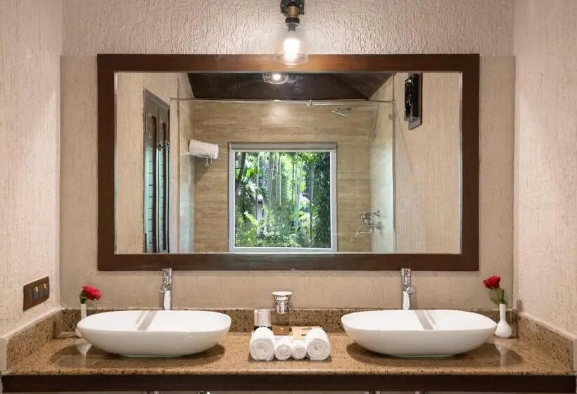 سوییت با چشمانداز باغ, Stone Wood Nature Resort, Gokarna