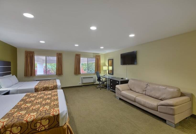 غرفه قياسيه سريرين مزدوجين, Country Hearth Inn Knightdale Raleigh