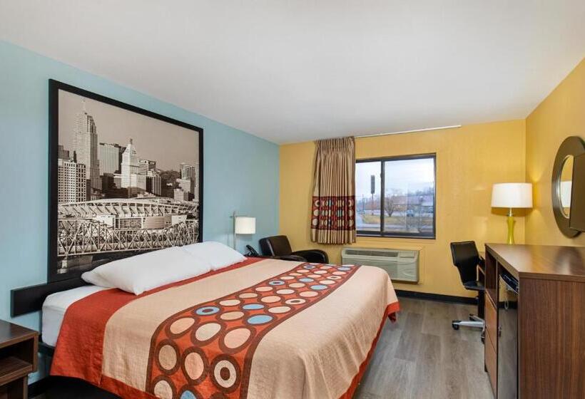 غرفة قياسية سرير كينج, Super 8 By Wyndham Eddyville/kuttawa