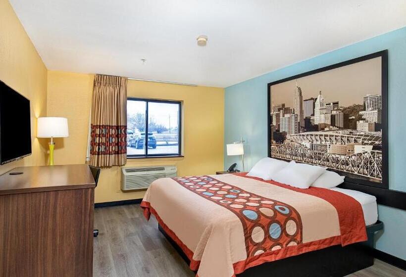 غرفة قياسية سرير كينج, Super 8 By Wyndham Eddyville/kuttawa