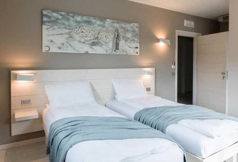 חדר דלוקס עם נוף להרים, Bianco