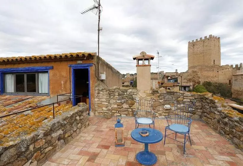 Standard-huone Terassi, Hostal Blau