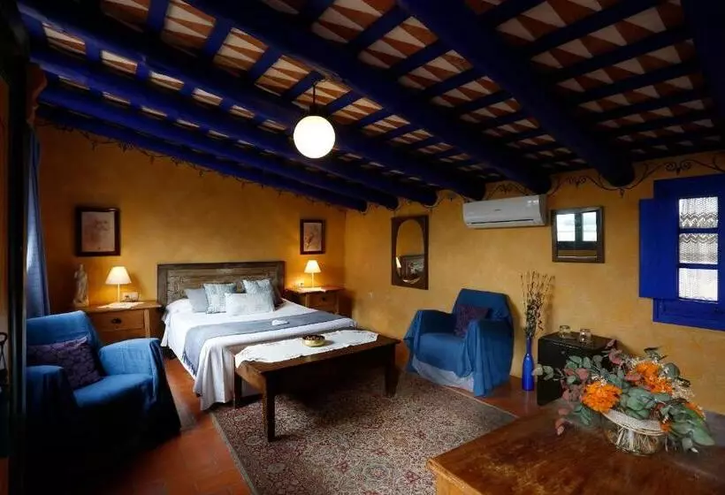 Standard-huone Terassi, Hostal Blau