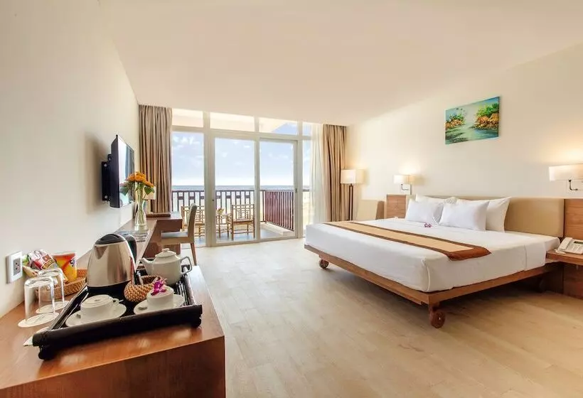 オーシャンビューのプレミアムルーム。, Sandy Beach Non Nuoc Resort