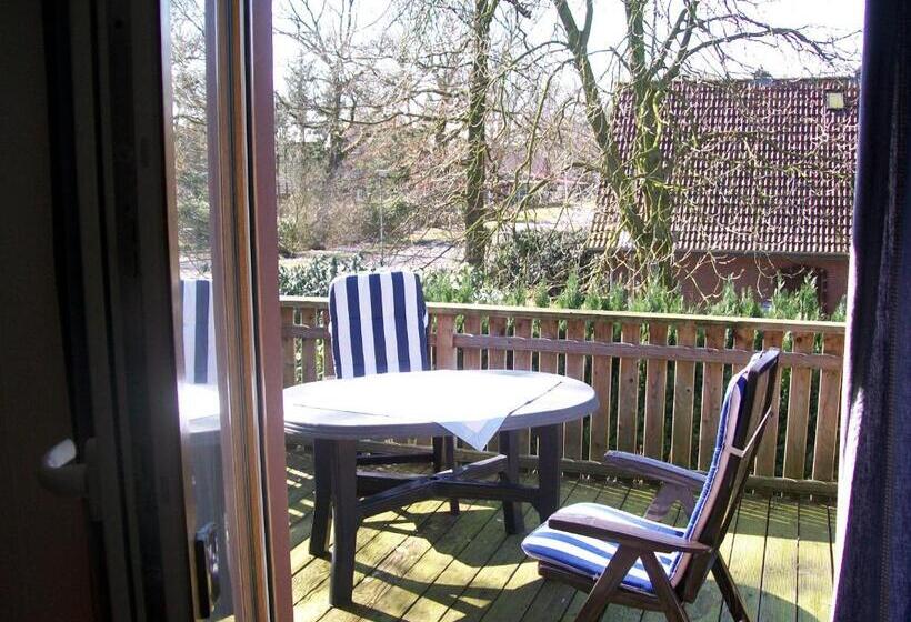 غرفة ديلوكس مزودة بشرفة, Haus Darmstadt