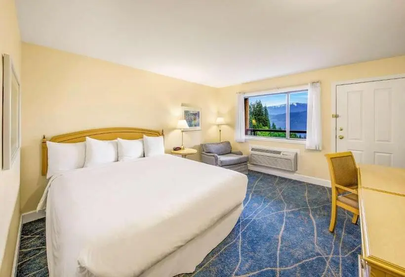 身障者適用キングサイズベッドルーム, Kootenay Lakeview Resort Bw Signature Collection