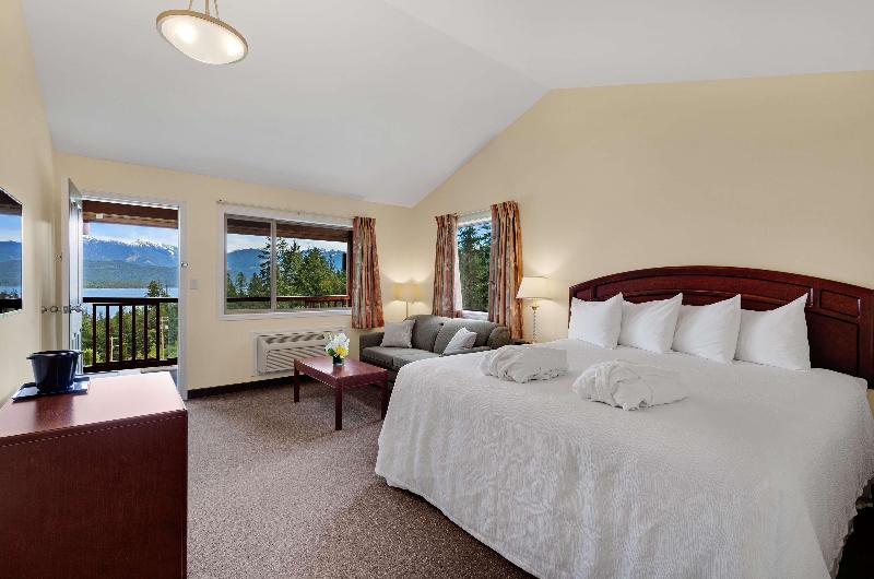キングサイズベッドのスイートルーム, Kootenay Lakeview Resort Bw Signature Collection