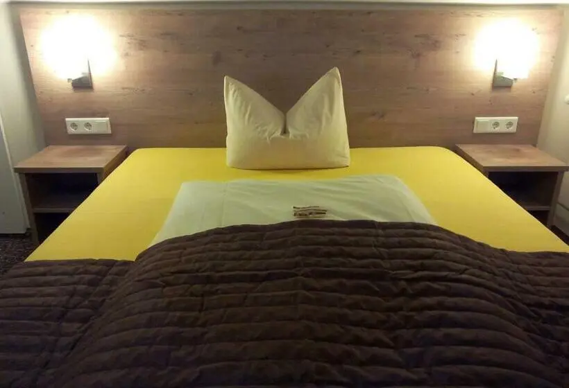 エコノミーシングルルーム, Landgasthof Hotel Hirsch