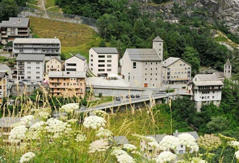 Номер Стандарт Вид на Горы, Pension Bellevue Gondo