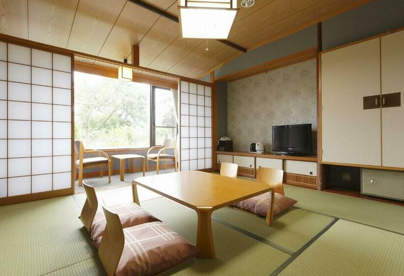 스탠다드 룸 공동 욕실, Kyukamura Noto Chirihama