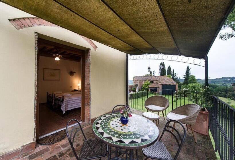 غرفة ديلوكس مزودة بشرفة, Agriturismo I Moricci