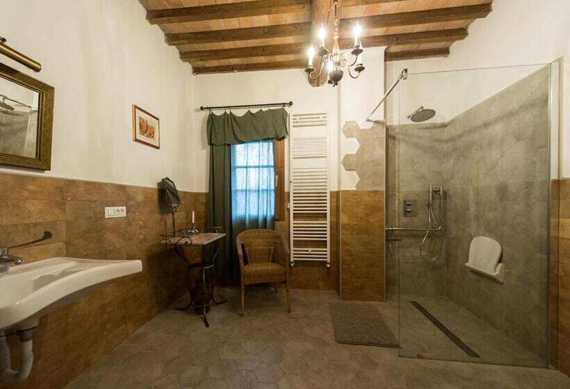 غرفة ديلوكس مزودة بشرفة, Agriturismo I Moricci