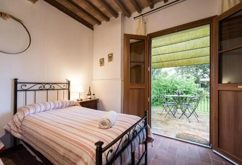 バルコニー付きデラックスルーム, Agriturismo I Moricci