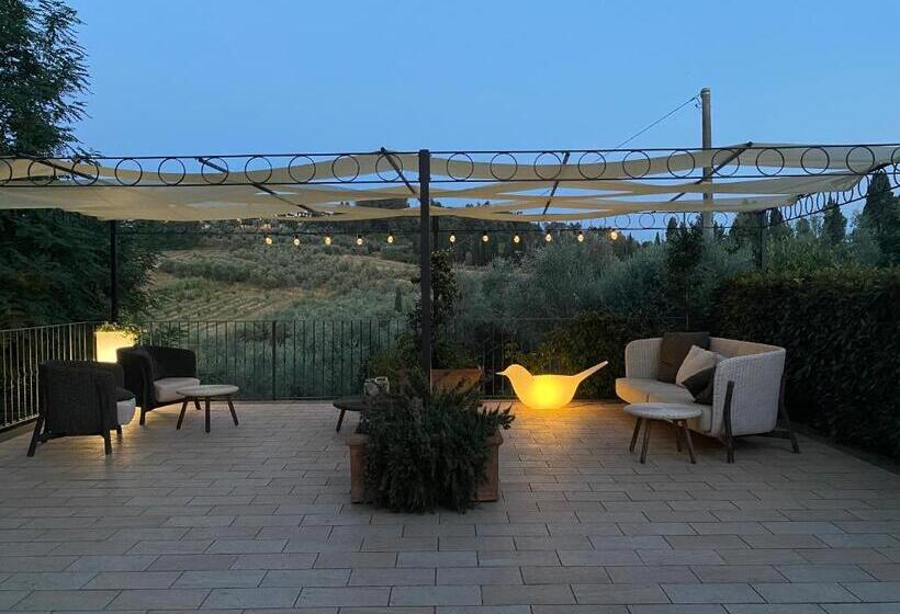 غرفة ديلوكس مزودة بشرفة, Agriturismo I Moricci