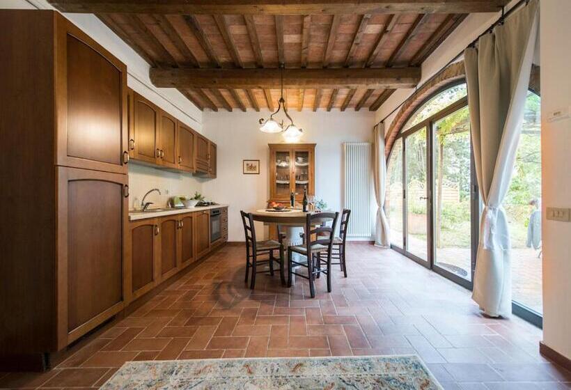 شقة غرفة واحدة مزودة بتراس, Agriturismo I Moricci