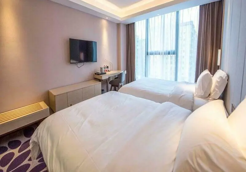 ガーデンビュースタンダードルーム, Lavande Hotel Heyuan Heping Baisheng Square