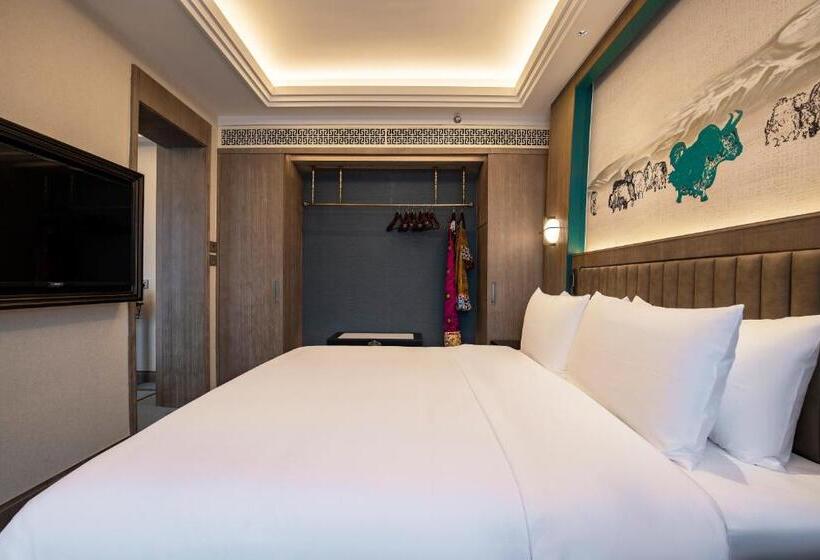 Люкс Повышенной Комфортности, Chengdu Tibetan Hotel Free Welcome Tibetan Tea