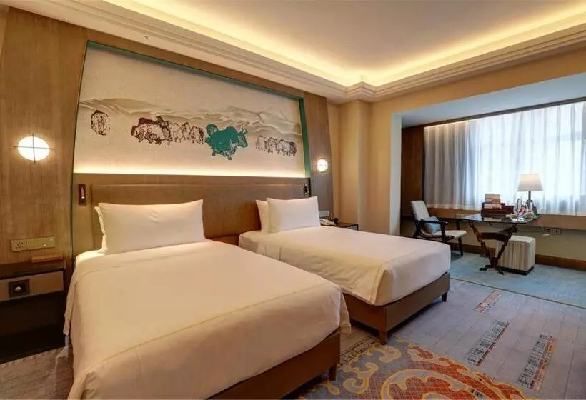 デラックスルーム, Chengdu Tibetan Hotel Free Welcome Tibetan Tea