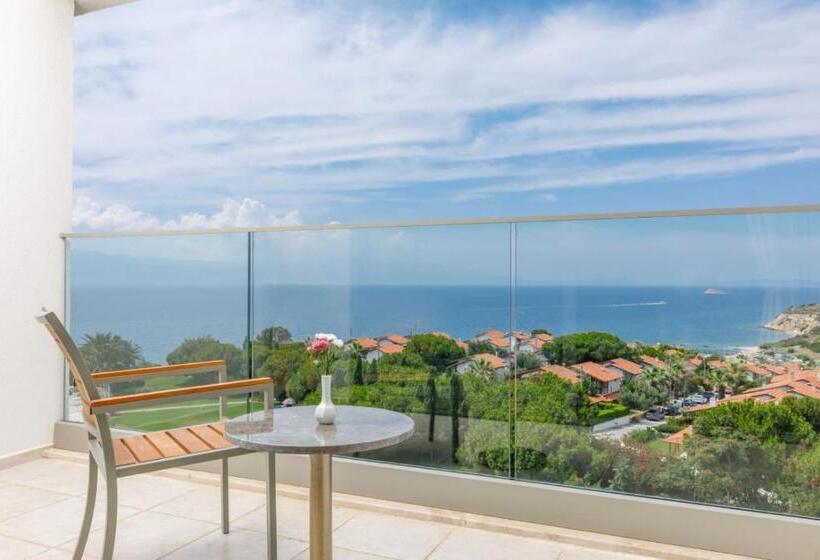 חדר סטנדרט נוף לים, Grand Hotel Ontur Cesme