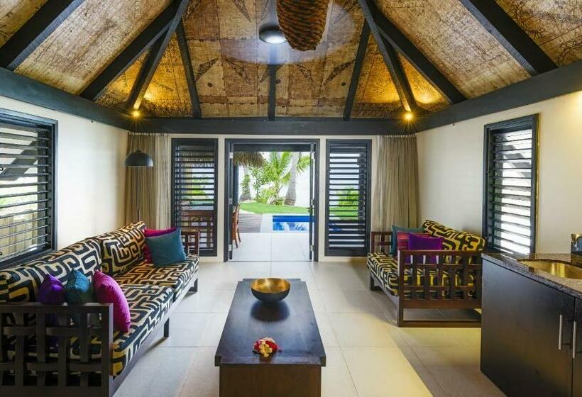 بانگلوی استاندارد با چشم‌انداز دریا, Matamanoa Island Resort