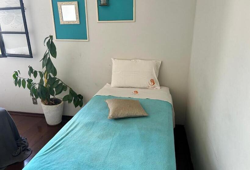 Dreibettzimmer Standard Badezimmer außerhalb des Zimmers, Naturaleza   Pousada & Centro Holístico