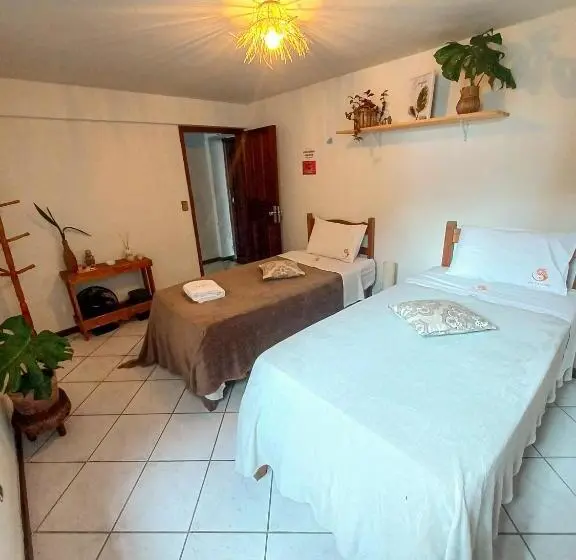バス共有のスタンダードルーム, Naturaleza   Pousada & Centro Holístico