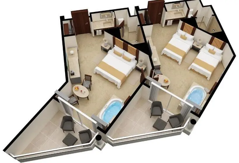 スイート（家族用）, Moon Palace Nizuc  All Inclusive