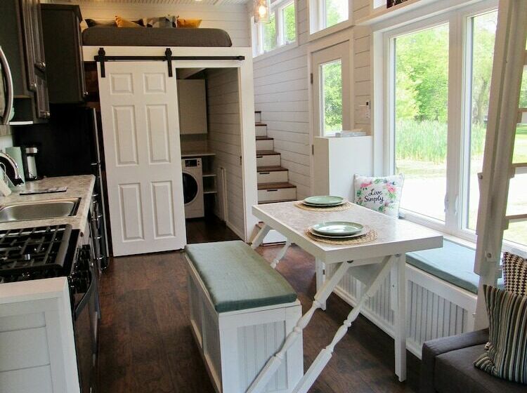 Дом 1 Спальня, Tiny Estates Tiny Homes