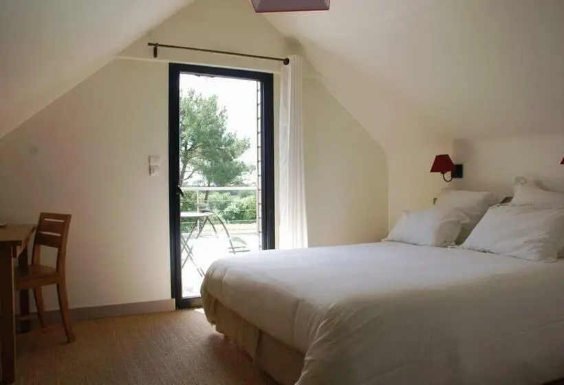 اتاق استاندارد با چشم‌انداز استخر, Villa Mané Lann Maison D Hôtes & Spa