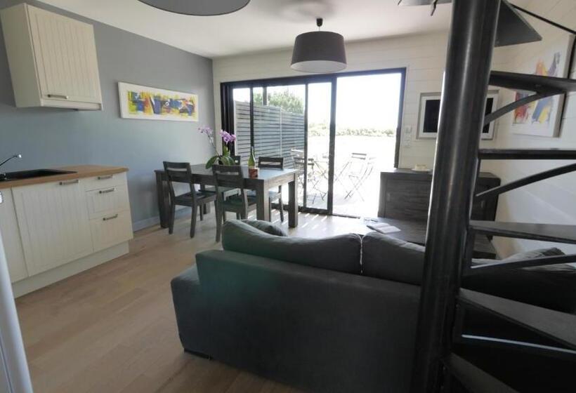 庭の見える１ベッドルームアパートメント, Villa Mané Lann Maison D Hôtes & Spa