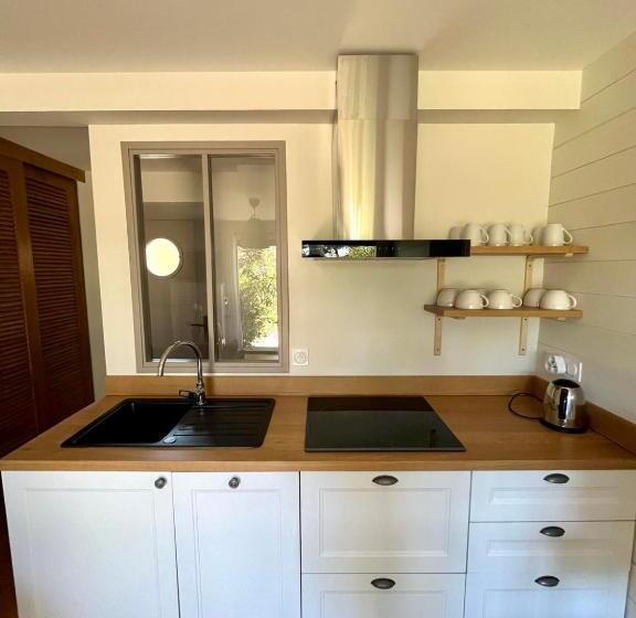 １階の１ベッドルームアパートメント, Villa Mané Lann Maison D Hôtes & Spa