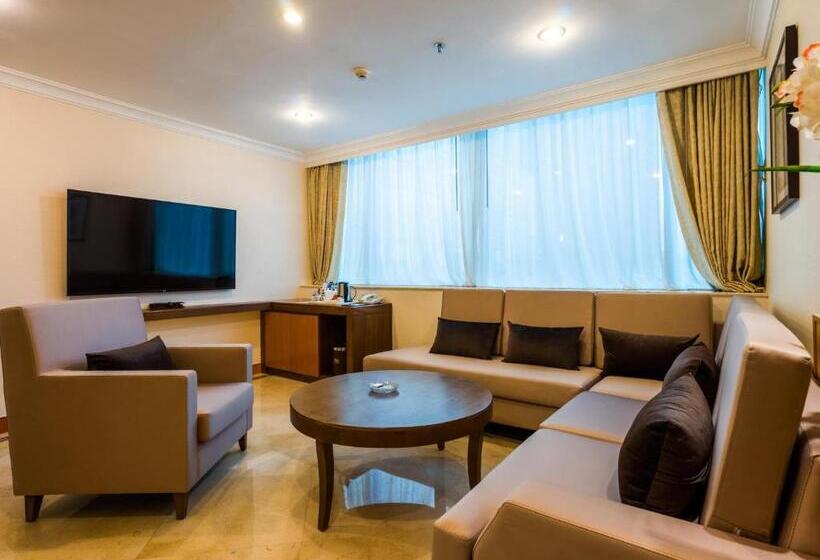 جناح ديلوكس سرير كينج, China Mayors Plaza   Free Shuttle Between Hotel And Exhibition Center & Exhibitor Registration Count
