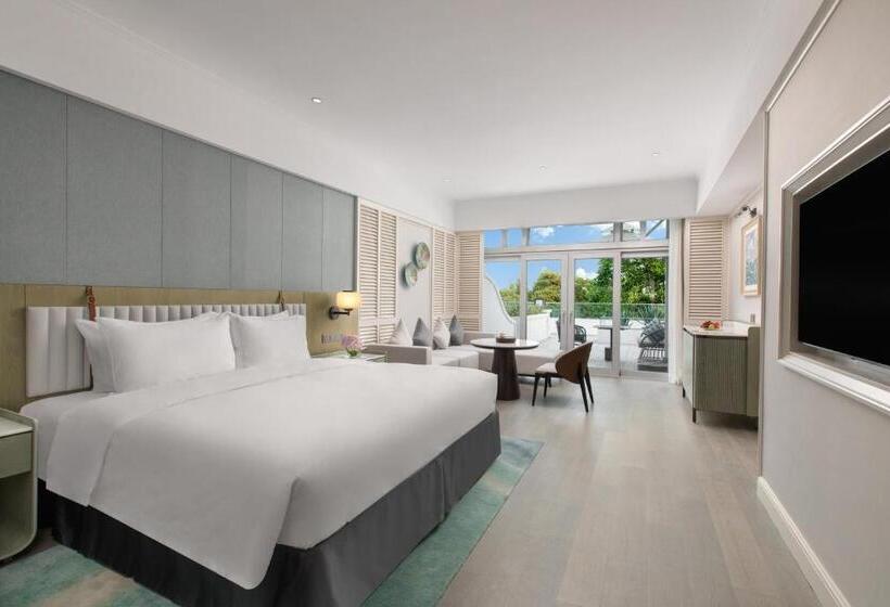 テラス付きスタンダードルーム, Xiamen International Seaside Hotel Free Welcome Fruit& Mini Bar