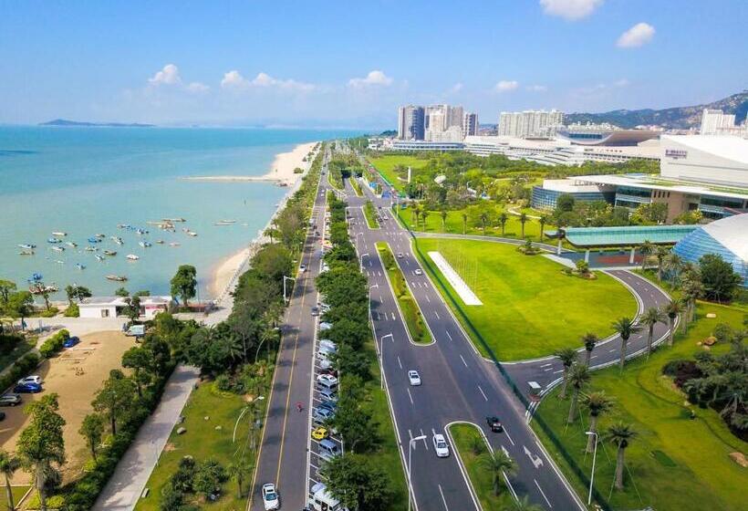 オーシャンビューデラックスルーム, Xiamen International Seaside Hotel Free Welcome Fruit& Mini Bar