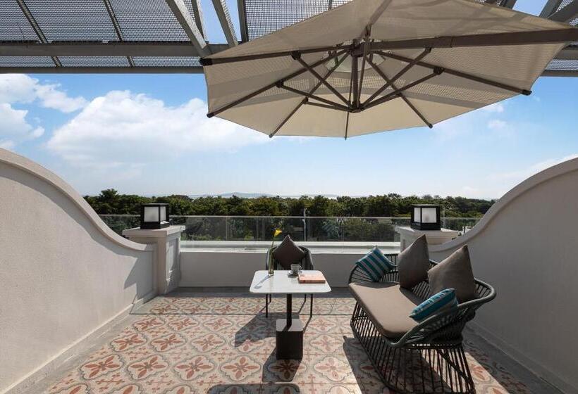 オーシャンビューデラックスルーム, Xiamen International Seaside Hotel Free Welcome Fruit& Mini Bar