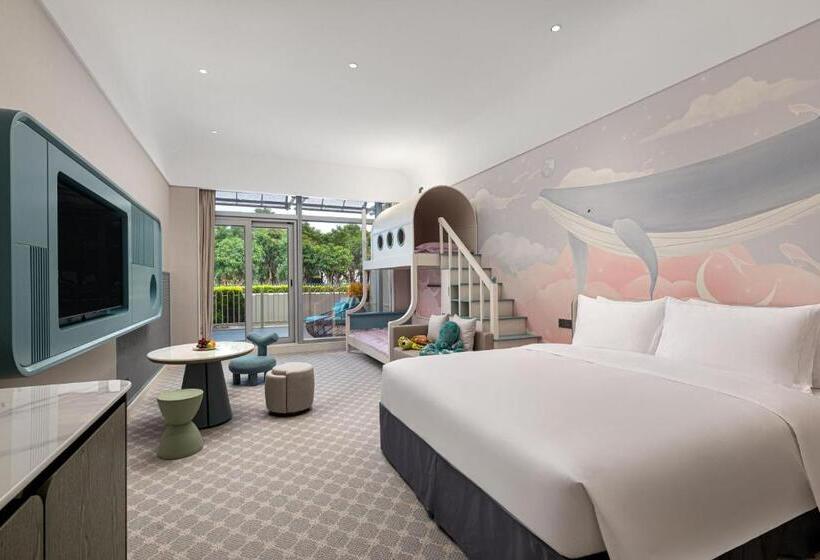 スタンダード４人部屋, Xiamen International Seaside Hotel Free Welcome Fruit& Mini Bar