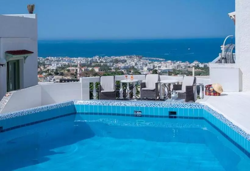 اتاق استاندارد با چشم‌انداز دریا, Korifi Apts & Std Adults Only