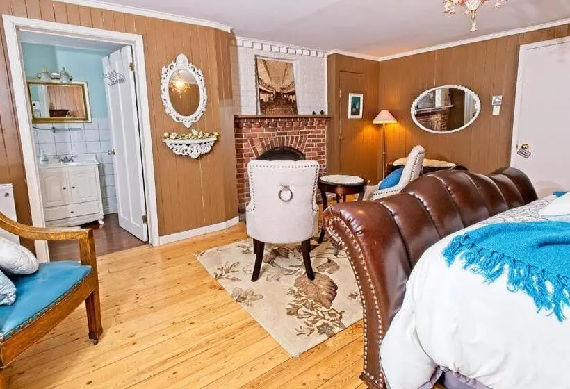 クイーンベッドのデラックスルーム, Auberge Sur La Cote