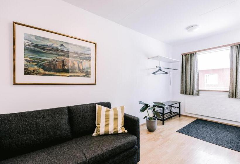 اتاق استاندارد یک تخته با سرویس بهداشتی مشترک, Elda Guesthouse