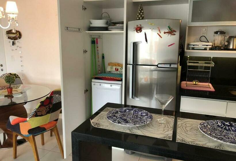 آپارتمان 1 خوابه با چشم‌انداز دریا, Punta Del Este Lux Tower