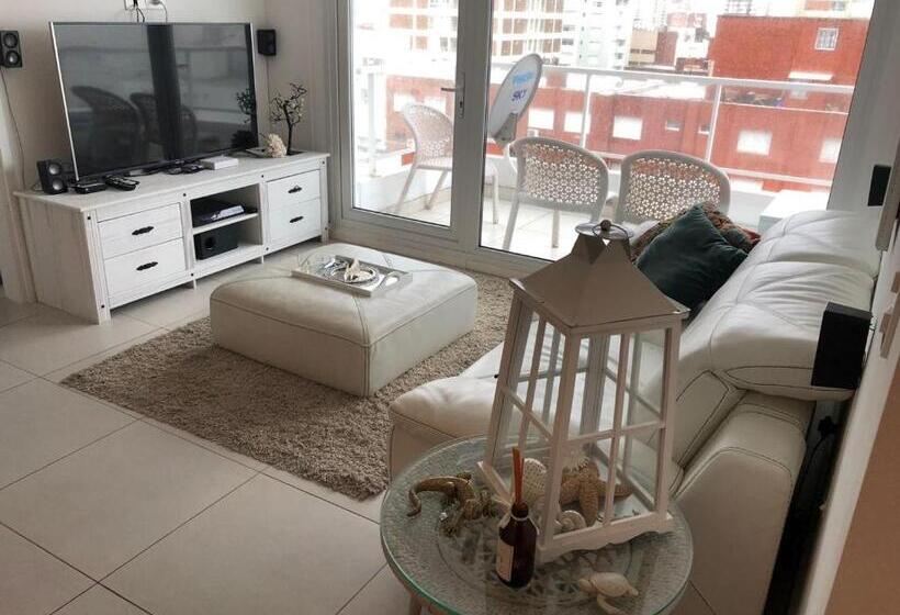 آپارتمان 1 خوابه با چشم‌انداز دریا, Punta Del Este Lux Tower