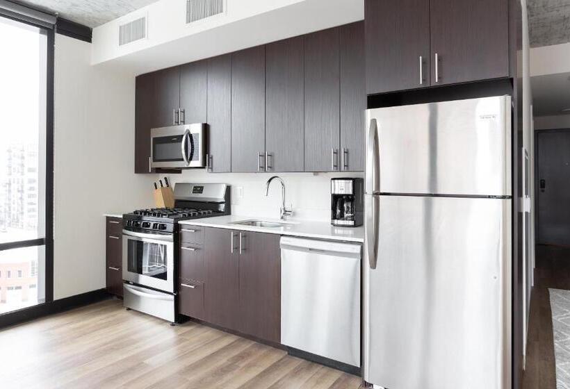 آپارتمان 1 خوابه, Sonder South Wabash