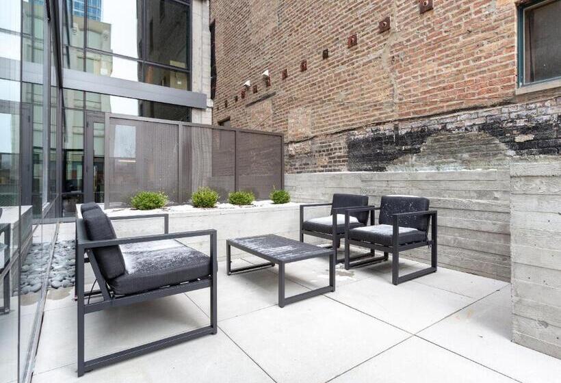 آپارتمان 1 خوابه با بالکن, Sonder South Wabash