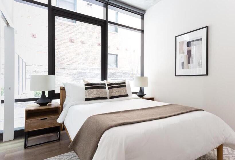 آپارتمان 1 خوابه با بالکن, Sonder South Wabash