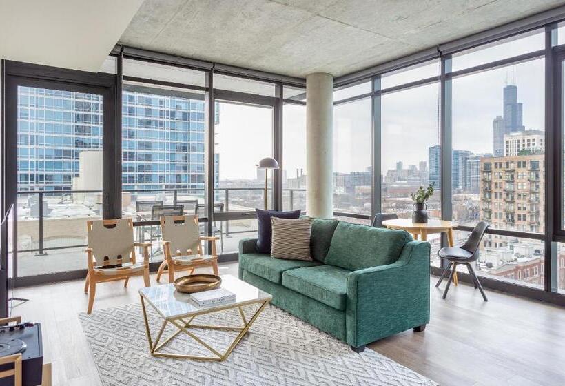 آپارتمان سوپریور 1 خوابه, Sonder South Wabash