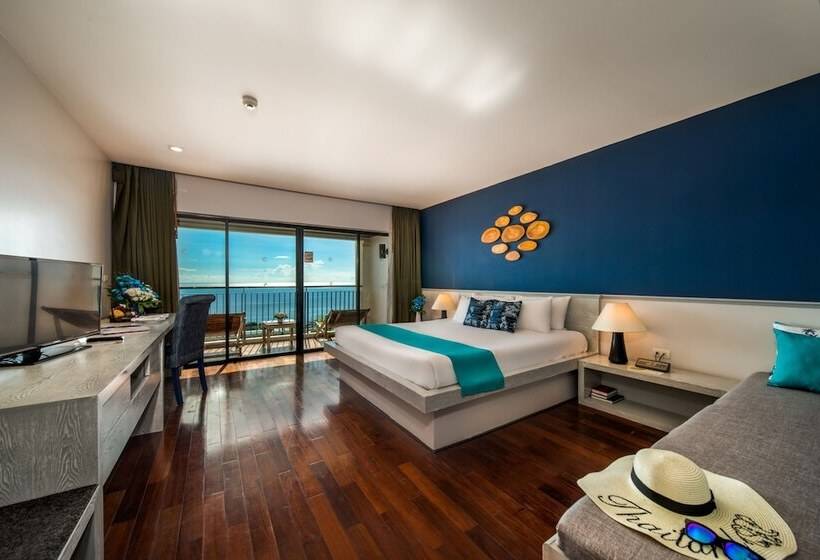 디럭스 룸 바다 전망, Andamantra Resort And Villa Phuket Sha Extra Plus