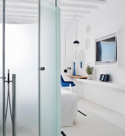 غرفة قياسية ذات إطلالة بانورامية, Myconian Ambassador Relais & Chateaux