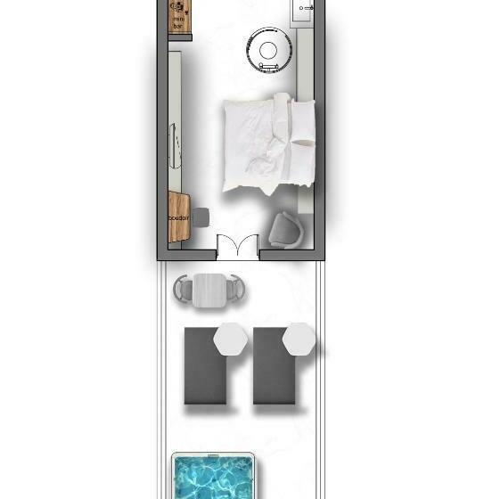 غرفة قياسية, Myconian Ambassador Relais & Chateaux
