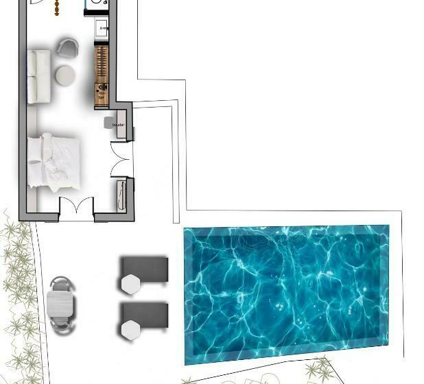 غرفة قياسية, Myconian Ambassador Relais & Chateaux