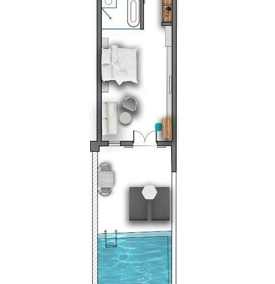 Suite with Pool, Myconian Ambassador Relais & Chateaux